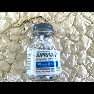 Propofol Bottle Ornament
